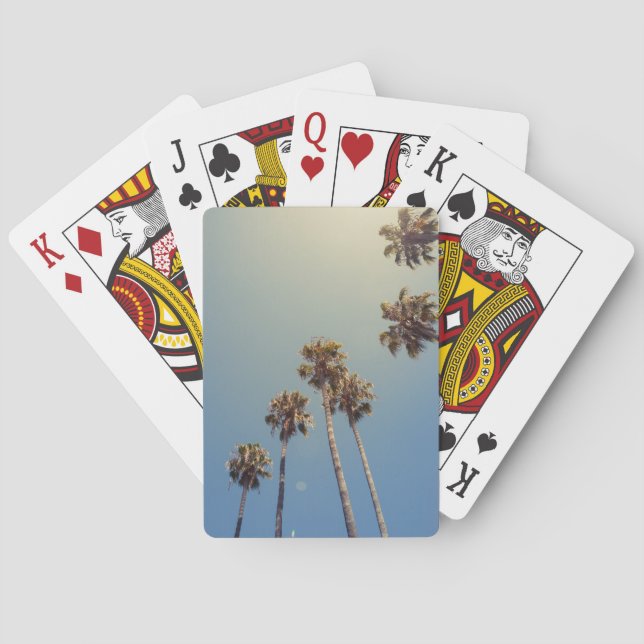 Palm Trees Playing Cards (Back)