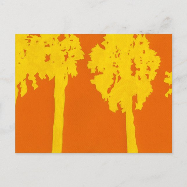 Palm Trees Postcard (Front)