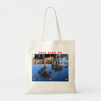 Palm Trees Reflection Tote Bag