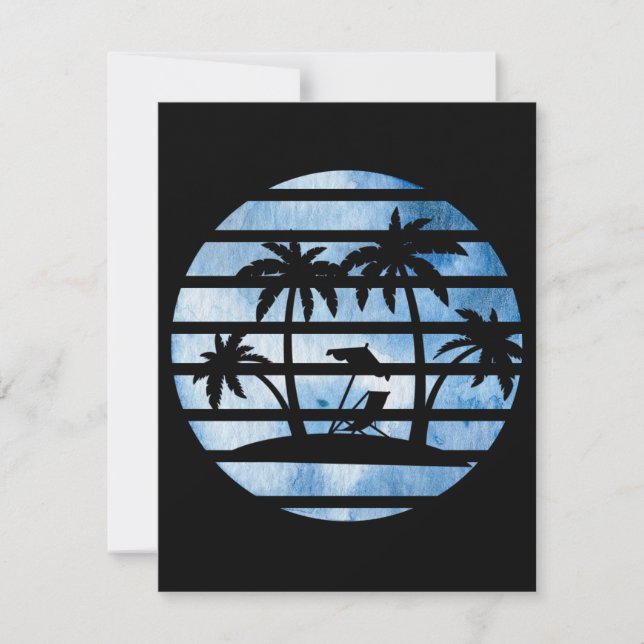 PALM TREES SAVE THE DATE (Front)