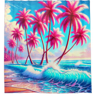Palm Trees Shower Curtain