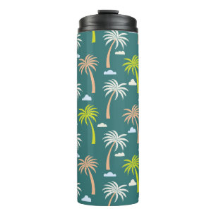 Palm Trees Thermal Tumbler