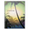 Palm Trees Tropical Heat Beach notebook journal