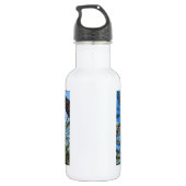 Palm Trees Umbrella 532 Ml Water Bottle (Back)