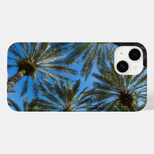 Palm Trees Umbrella Case-Mate iPhone Case (Back (Horizontal))