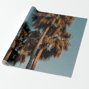 Palm trees wrapping paper