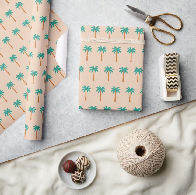 Palm Trees Wrapping Paper (Crafts)