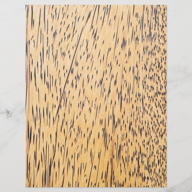 Palm-wood texture flyer (Front)