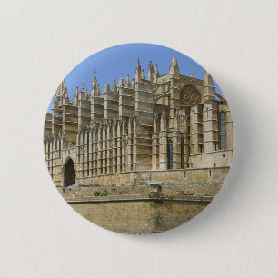 Palma Cathedral 6 Cm Round Badge