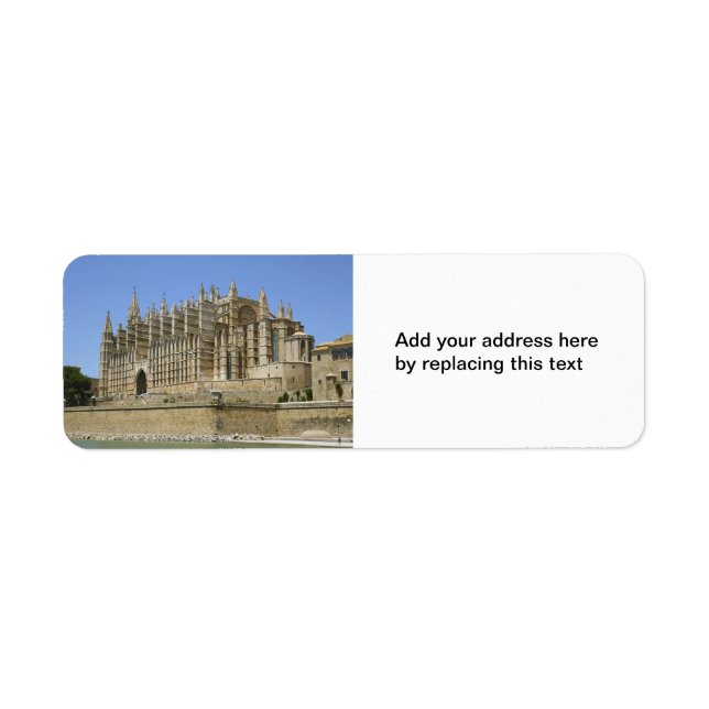 Palma Cathedral Return Address Label (Front)