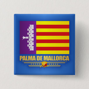 Palma de Mallorca 15 Cm Square Badge