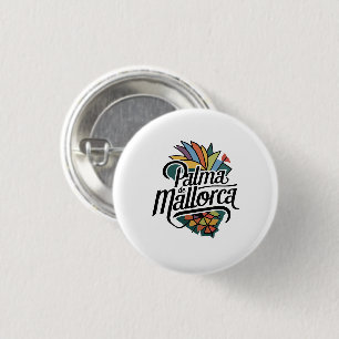Palma de Mallorca 3 Cm Round Badge