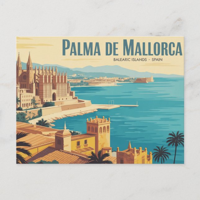 Palma de Mallorca  Balearic Islands  Postcard (Front)