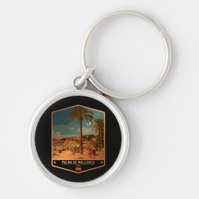 Palma de Mallorca Key Ring (Front)