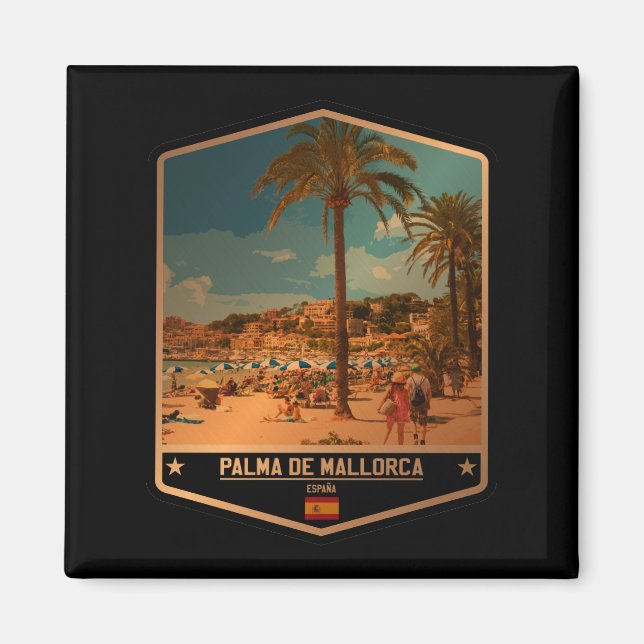 Palma de Mallorca Magnet (Front)