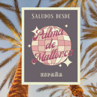 Palma de Mallorca Majorca España retro Postcard