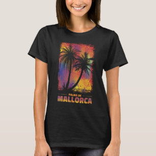Palma de Mallorca Retro Paradise T-Shirt