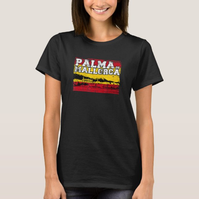 Palma De Mallorca Spain Europe T-Shirt (Front)