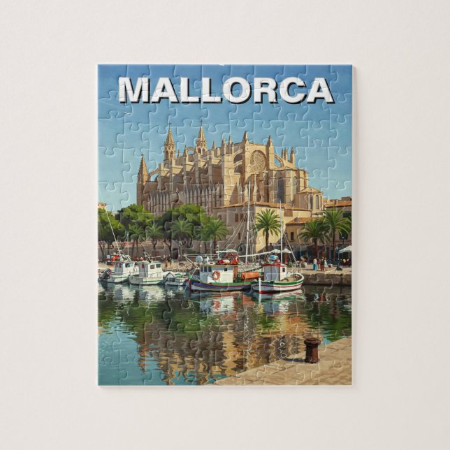 Palma de Mallorca Spain Travel Jigsaw Puzzle (Vertical)