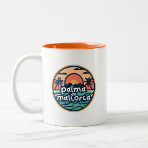 Palma de Mallorca Two-Tone Coffee Mug