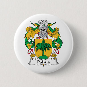 Palma Family Crest 6 Cm Round Badge