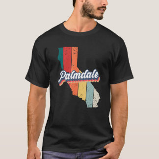 Palmdale City Retro Vintage Hometown California T-Shirt