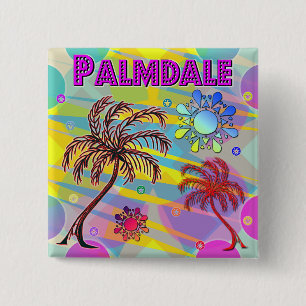 Palmdale Happy and Hope Button