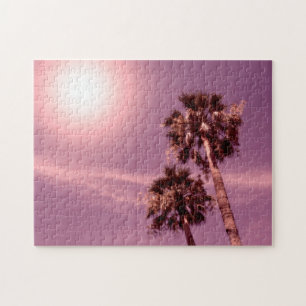 Palmen im Sonnenlicht Jigsaw Puzzle
