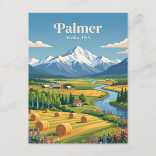 Palmer Alaska Postcard
