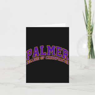 Palmer College Of Chiropractic Athletics Vintage A Card