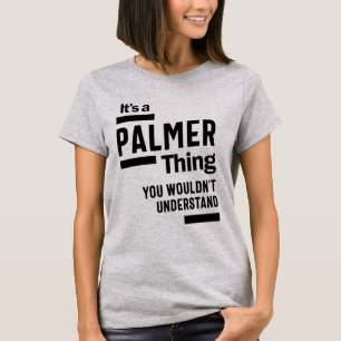 Palmer Personalised Name Birthday Gift T-Shirt