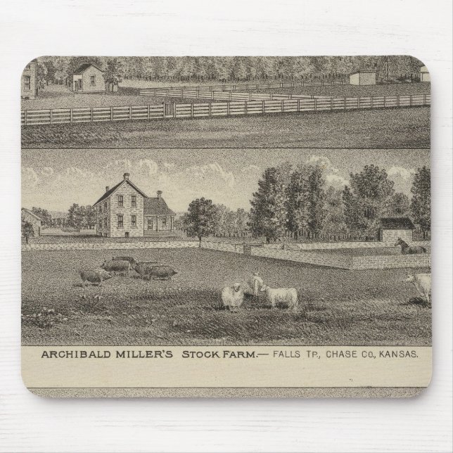 Palmer Ranch, Kansas Mouse Pad (Front)