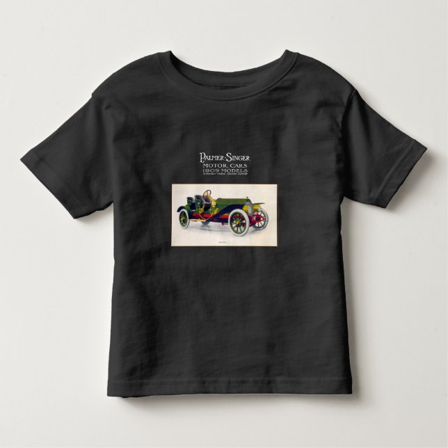 Palmer-Singer Motor Cars, 1909 Toddler T-Shirt (Front)