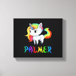 Palmer Unicorn Canvas Print