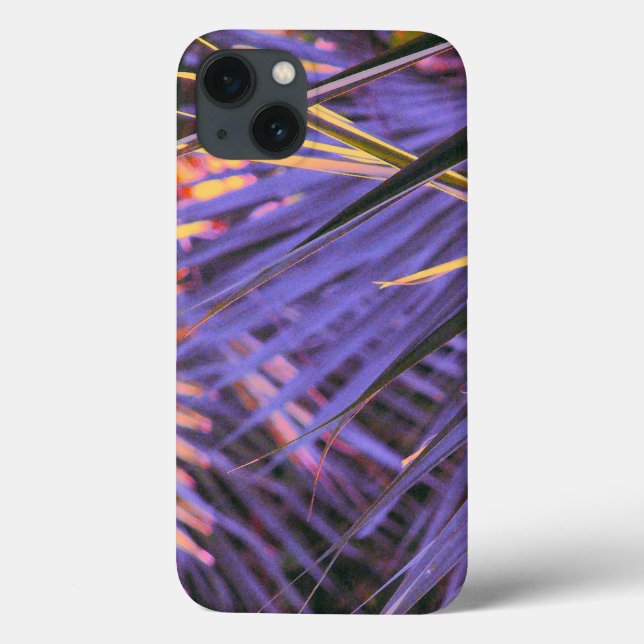 Palmetto Blue Abstract Case-Mate iPhone Case (Back)