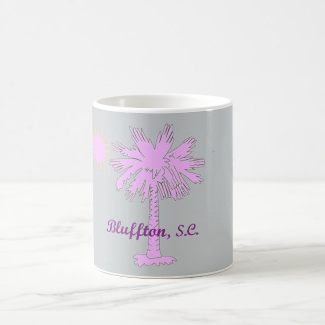 Palmetto Heat Logo with Bluffton,SC Coffee Mug (Center)