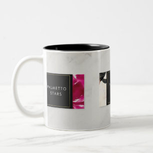 Palmetto Stars Two-Tone Coffee Mug