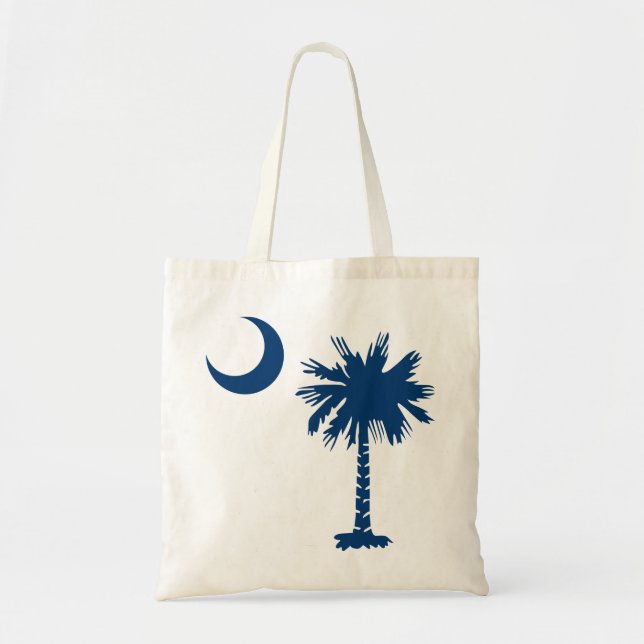 Palmetto Tree Tote Bag (Front)