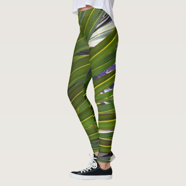 Palmetto Tropicale Leggings (Left)