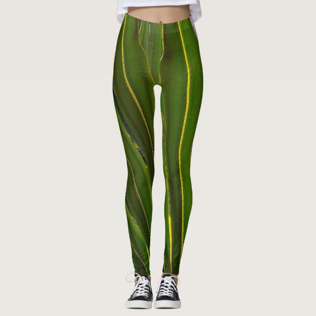 Palmetto Wrap Leggings (Front)