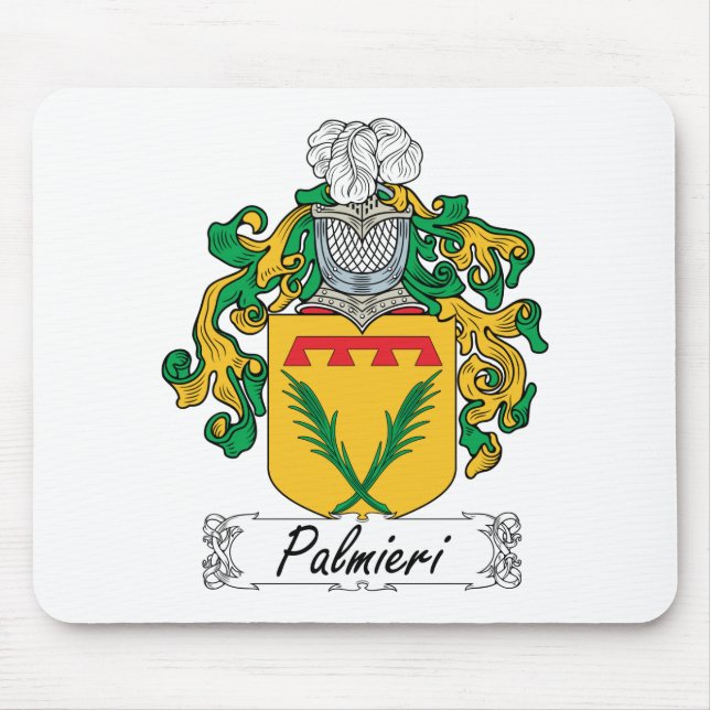 Palmieri Family Crest Mouse Pad (Front)