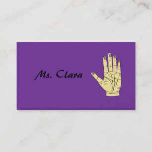 Palmistry Business Card