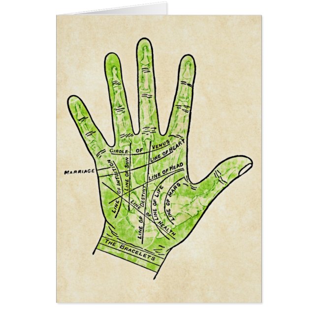 Palmistry Card (Front)