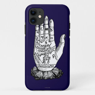 Palmistry Chart, 1885 iPhone 11 Case
