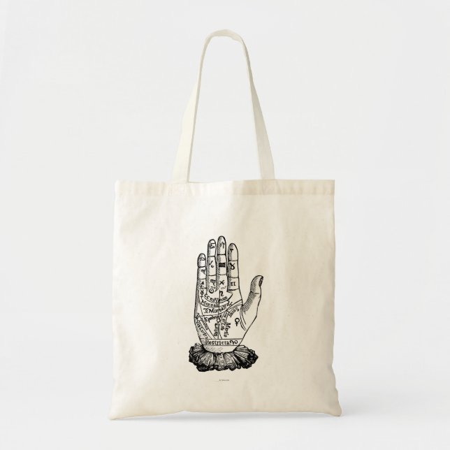 Palmistry Chart, 1885 Tote Bag (Front)