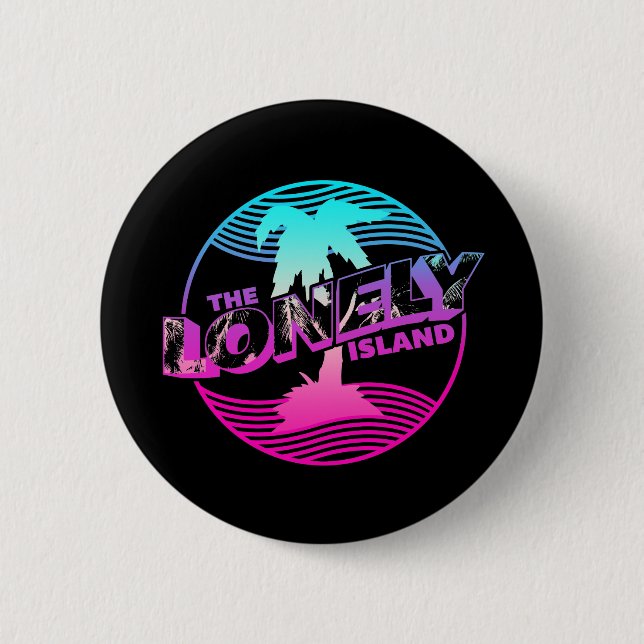 Palms 6 Cm Round Badge (Front)