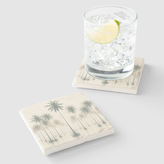 Palms Boulevard  Stone Coaster (Side)