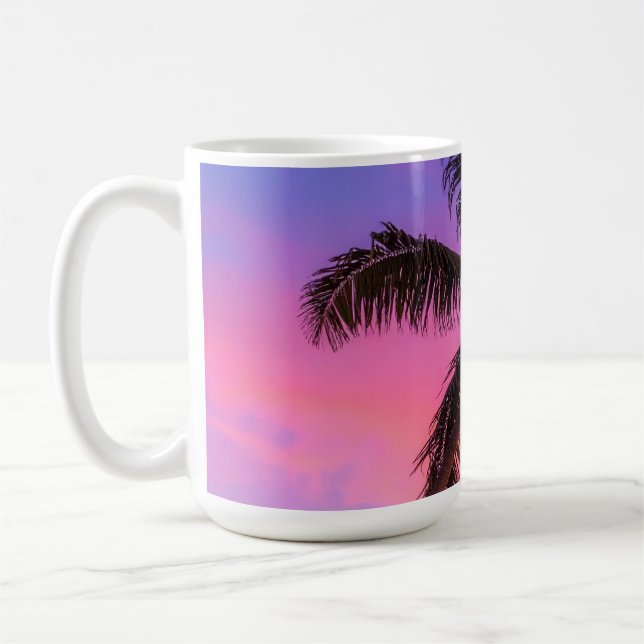palms coffee mug (Left)
