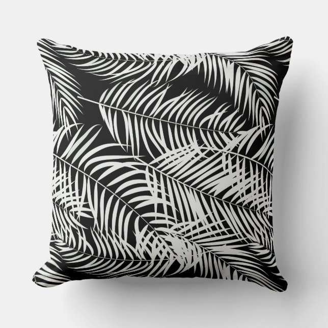 Palms Indoor Throw Pillow (Front)