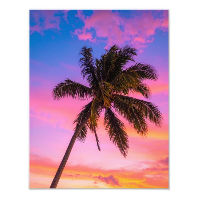 palms photo print (Front)